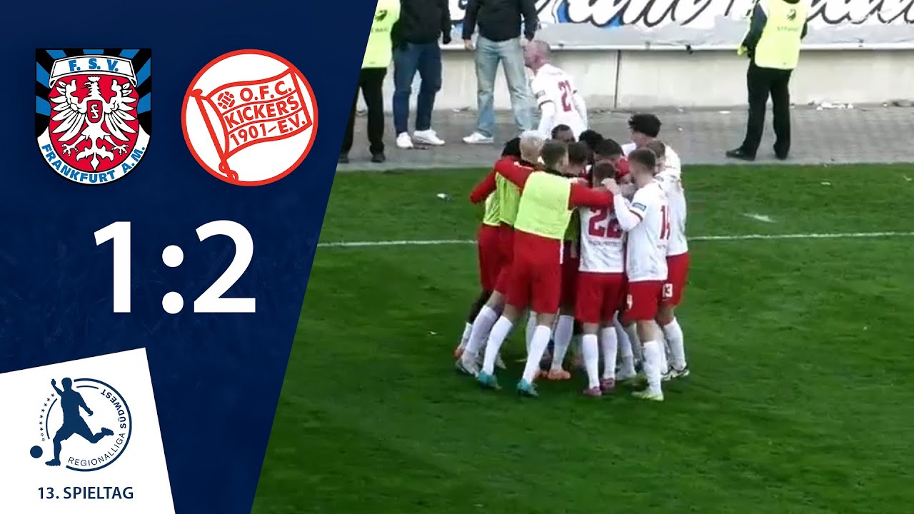 Heißes Derby | FSV Frankfurt - Kickers Offenbach | 13. Spieltag RLSW
