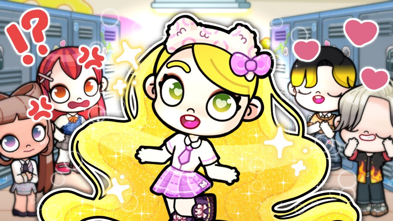 I Became Popular Because Of My Golden Hair… And Everyone Was Jealous 😱✨ | Avatar World Story