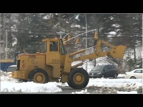 Clark Michigan 45C & 55C clearing snow