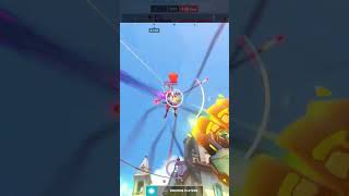 Orisa can tank ults 😐 #overwatch2 #nerf #orisa #broken