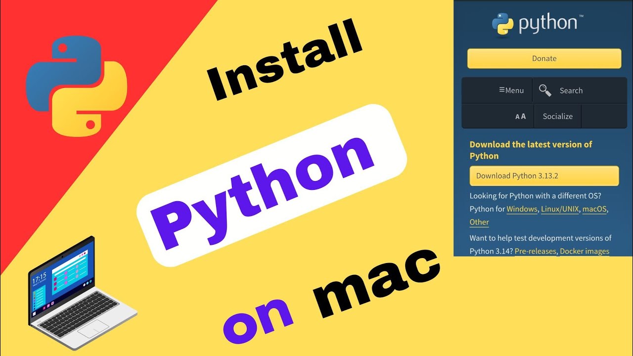 How to Install Python on MAC OS| - YouTube