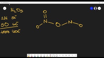 How To Draw The Lewis Structure of N2O5