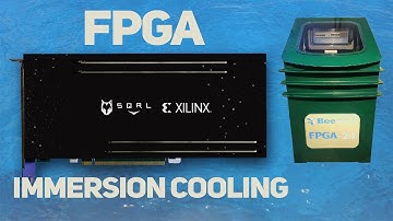 FPGA Immersion Cooling. Beeminer Group. Иммерсионное охлаждение