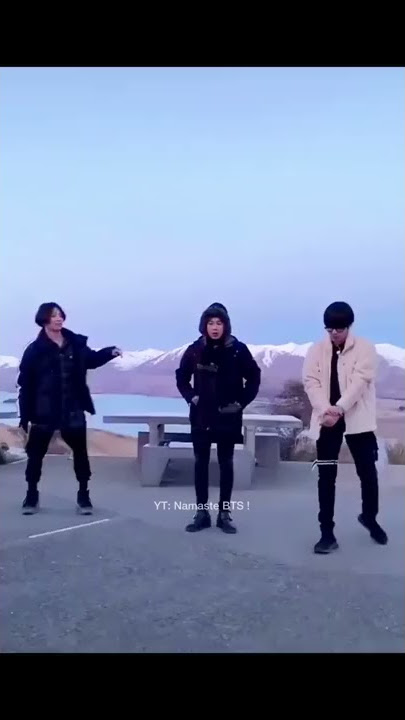BTS VMinKook dancing on Jhope’s Chicken Noodle Soup 😍 Maknae Line #btsshorts #shorts