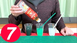 飲み物マジック集　簡単7ネタ種明かし　7 Drink Magic Tricks Tutorials.