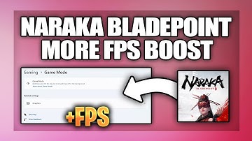 Naraka Bladepoint how to get unlimited fps boost & fix lagging - best PC settings