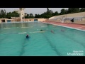 poorvi swimming learning