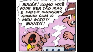 Magali E Mingau Em Procura Se Um Gato Gibi Turma Da Mônica