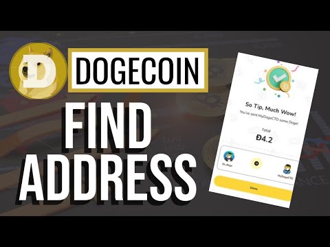 How to Find Dogecoin Wallet Address 2025?