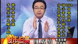 20150212 1700 陳威伯 股市伯樂