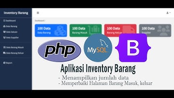 #part7 [update] - Aplikasi Inventory Barang Berbasis Web | PHP