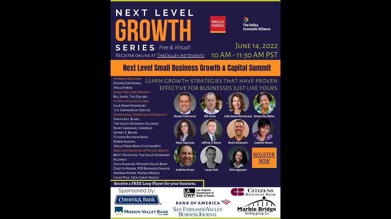 Next Level Small Business Growth & Capital Summit - YouTube