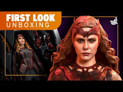 Hot Toys The Scarlet Witch Deluxe Figure Unboxing | First Look