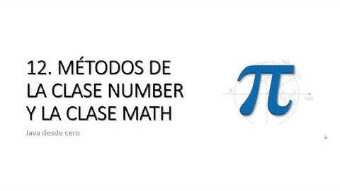 #43. Curso Programación JAVA DESDE CERO - La clase Math: Método floor()