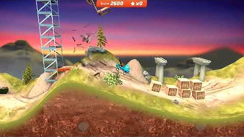 Bridge Constructor Stunts: Level 1-1