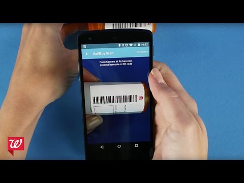 Refill Prescriptions by Scan | Walgreens Android App