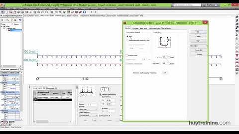 Tìm hiểu một số thông số thiết kế dầm cao trong Robot Structural   Elsoft vn