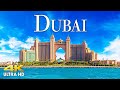 FLYING OVER DUBAI (4K UHD) - Amazing Beautiful Nature Scenery with Relaxing Music for Stress Relief