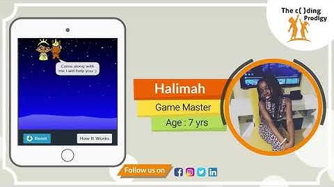 Halimah | The Coding Prodigy | Game Master
