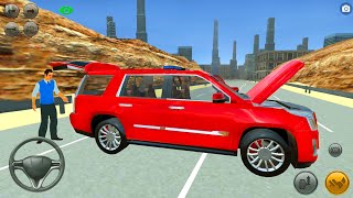 Cadillac SUV With Siren Driving In Taxi - Big SUV Simulator - Android Gameplay screenshot 1