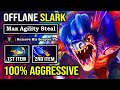 SUPER AGGRESSIVE OFFLANE SLARK Crazy Agility Buff 100% No Fun Allow with Scepter Jump 23Min GG DotA