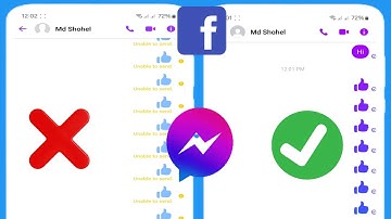 How to Fix Unable to send Message on Messenger Problem