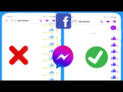 How to Fix Unable to send Message on Messenger Problem