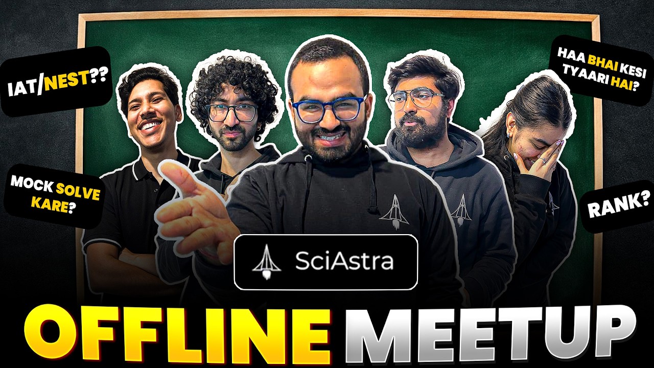 SciAstra Offline Meetup 2026 | When Students Met Mentors IRL 🔥