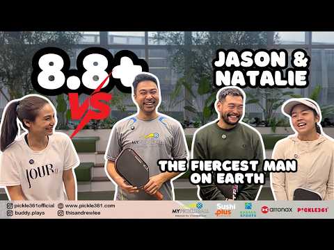 We Took on The Fiercest Man on Pickleball Court | Jason Tay & Natalie Loke