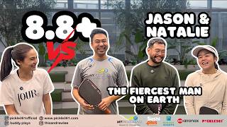 We Took on The Fiercest Man on Pickleball Court | Jason Tay & Natalie Loke