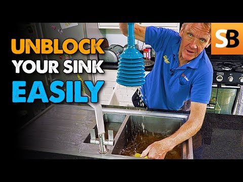 How To Unblock Your Sink - Pro Tip