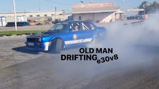OLD MAN DRIFTING | Thug Life BMW e30 v8