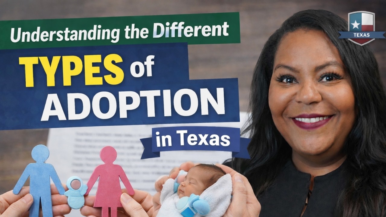 Understanding the Different Types of Adoption in Texas - YouTube