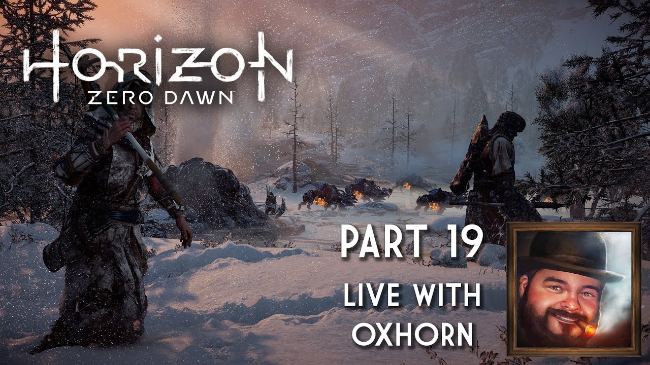 Horizon Zero Dawn Part 19: The Frozen Wilds - Live with Oxhorn