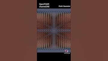 #OpenFOAM Simulation Tutorial case: #channel395 - LES #pimpleFoam #incompressible #fluiddynamics