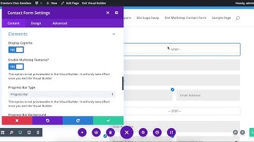 Divi Multistep Contact Form