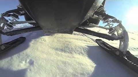Snowmobile riding in sk