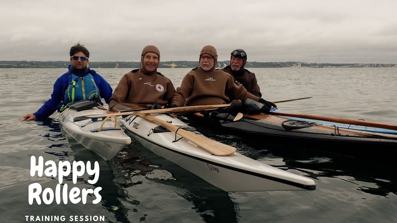 Happy  Kayak Greenland Paddle Rollers skills.