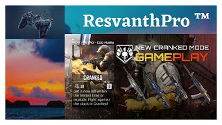 Call Of Duty Mobile New Mode - Cranked Gameplay (ResvanthPro ™) screenshot 5