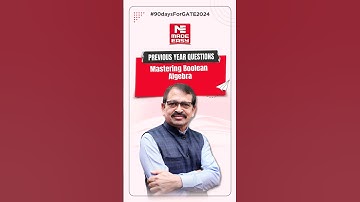 Master Boolean Algebra with B. Srinivas Sir | Important Previous Year Questions for GATE | MADE EASY