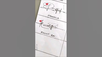 R Signature Style✒️||Rochit Rai❤️ Comment your name! #subscribe 👍 #signature #calligraphy #autograph