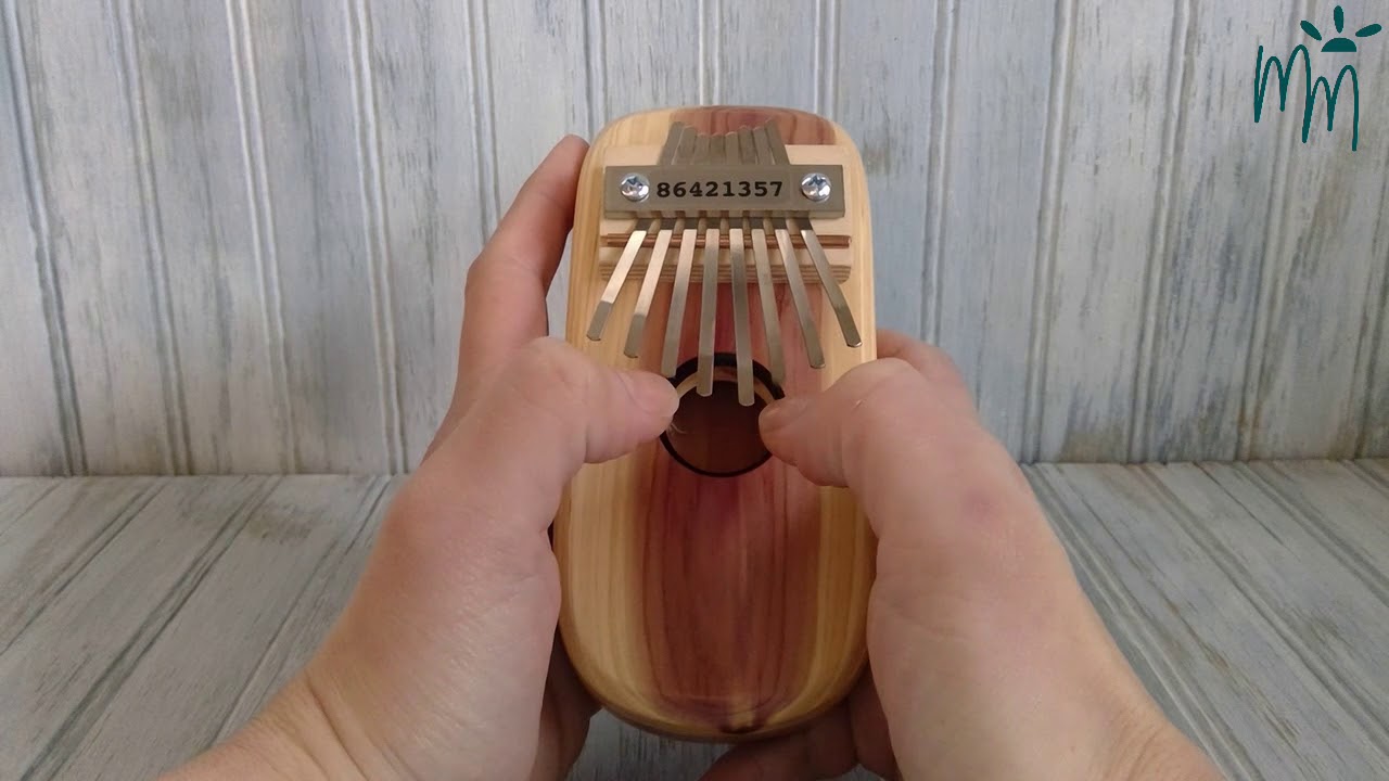 Cedar Box Thumb Piano (kalimba) YouTube