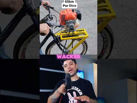 He Installed The Weed Whacker Motor On His Bicycle Shorts
