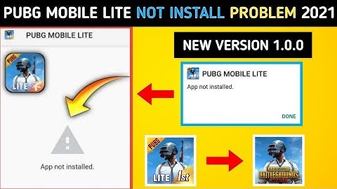Pubg Mobile Lite Apk Not Installed 2022 | How To Fix Pubg Lite Apk Not Install Problem 2022