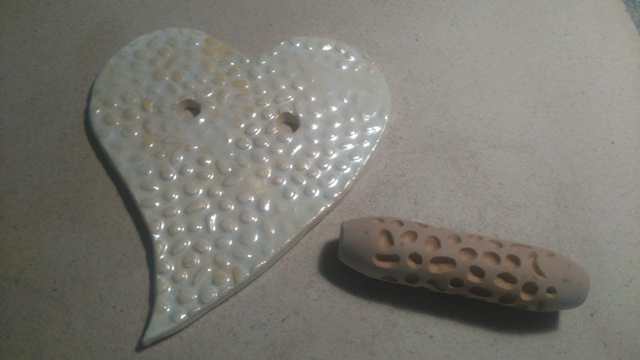 Rollstempel selber töpfern, Teil 1