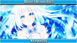 Video thumbnail of "Nightcore - Alive (Acoustic)"