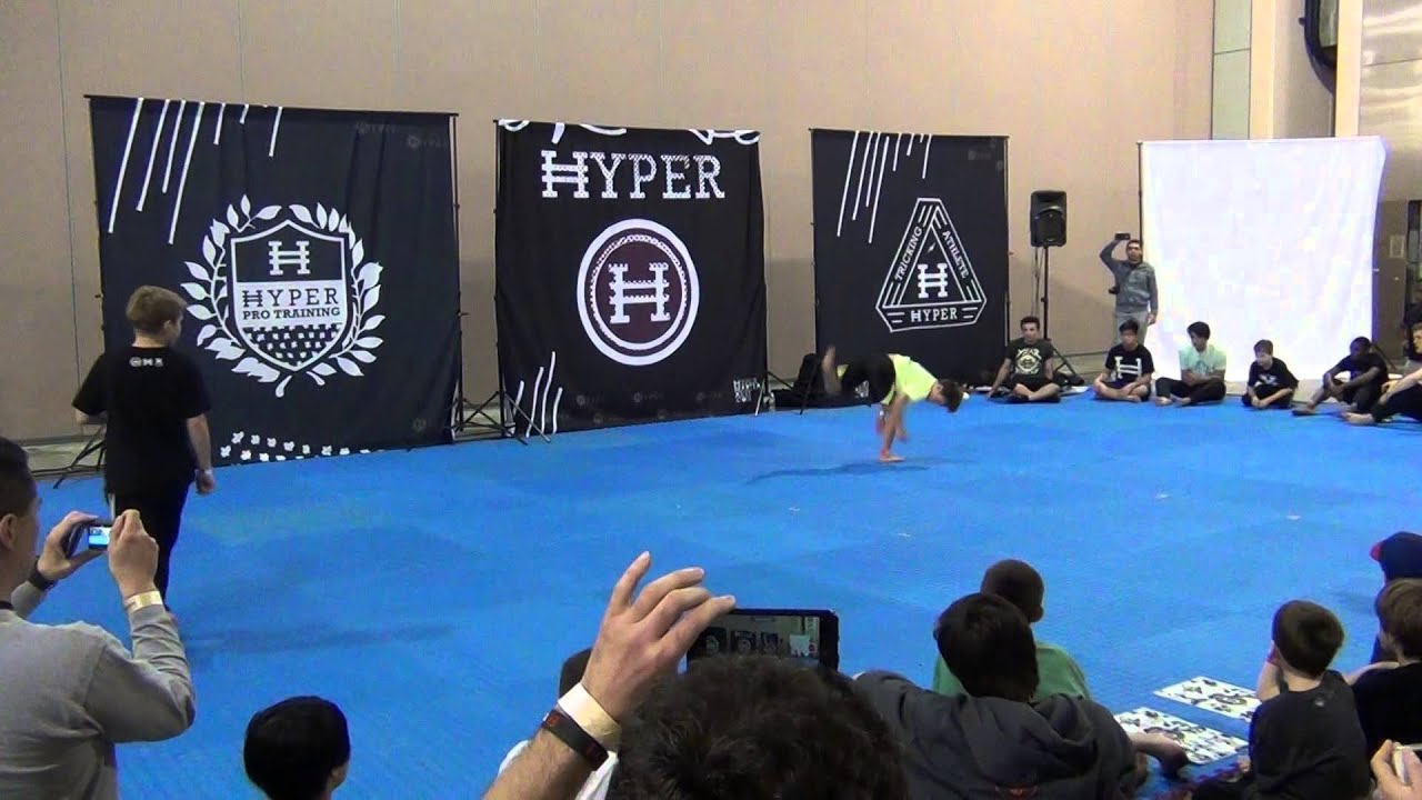 Zach Thomas Team AKA vs Colin Obrien Team Smasher-  Hyper Trick Battle - Extreme Martial Arts