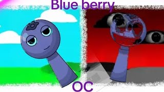 My Sprunki Oc Blue Berry Incredibox Sprunki Oc Animation