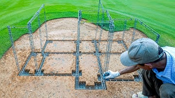 Man Builds STUNNING MINI HOUSE With Small Bricks