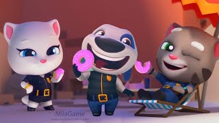 картинка: ГОВОРЯЩИЙ ТОМ ЗА ЗОЛОТОМ | ГЕРОИ И ПОНЧИКИ | Talking Tom Gold RUN лучше ПОГОНЯ ГЕРОЕВ